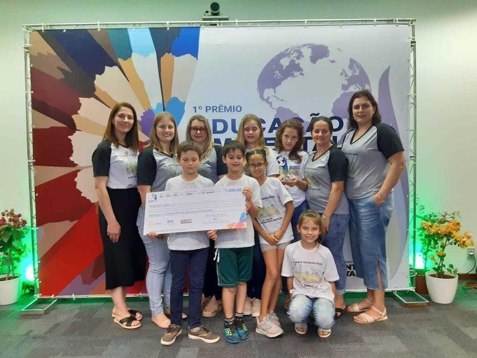 Projeto de Escola de Atalanta recebe prêmio de Educação Ambiental