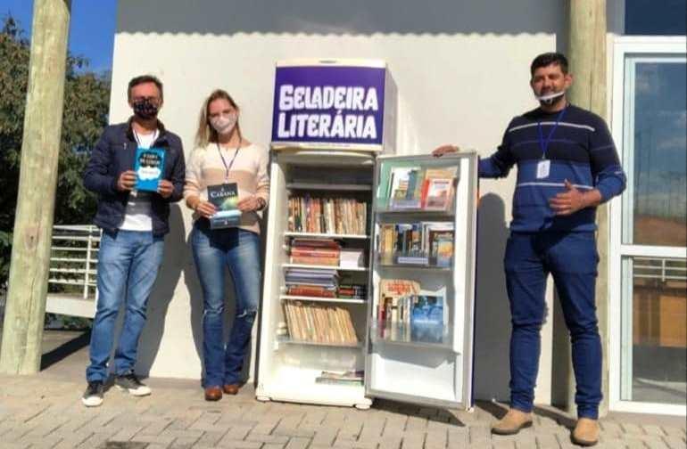 Projeto Geladeira Literária incentiva à leitura em Ituporanga