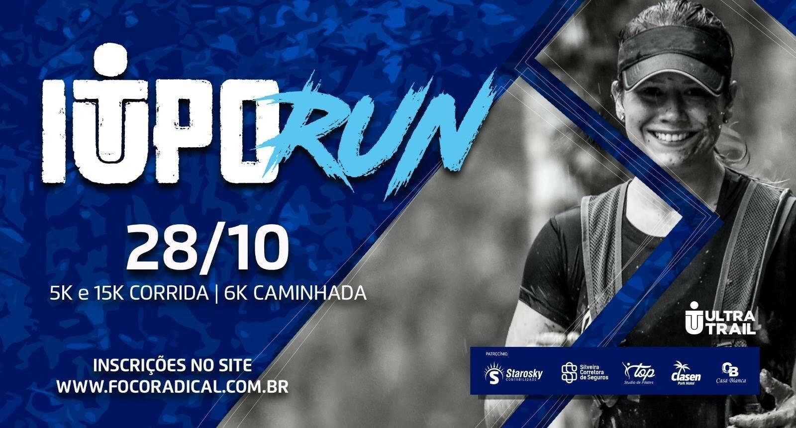 Prova em Ituporanga vai reunir adeptos de corrida e caminhada
