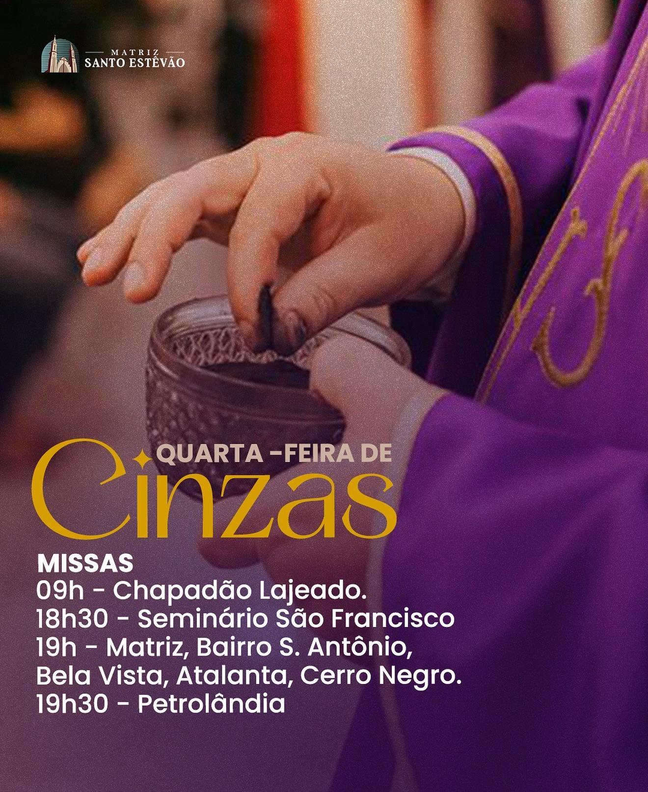 Quarta-feira de cinzas: o que a data representa?