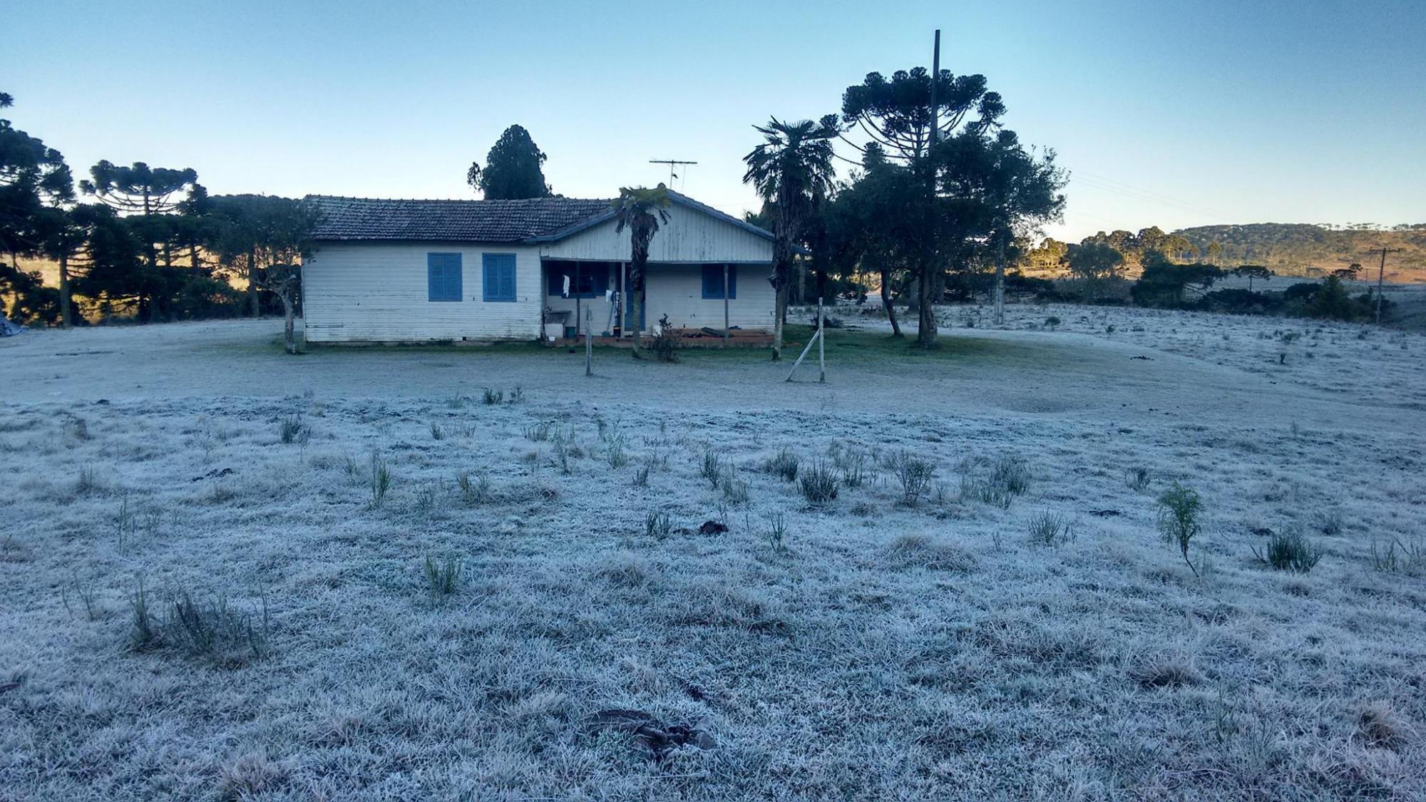 Quarta-feira de geadas na Serra Catarinense