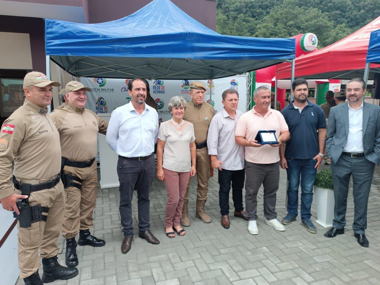 Quartel da Polícia Militar é inaugurado em Alfredo Wagner