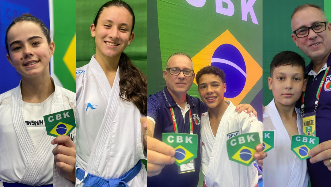 Quatro atletas do Alto Vale vão defender o Brasil no Sul-Americano de Karatê