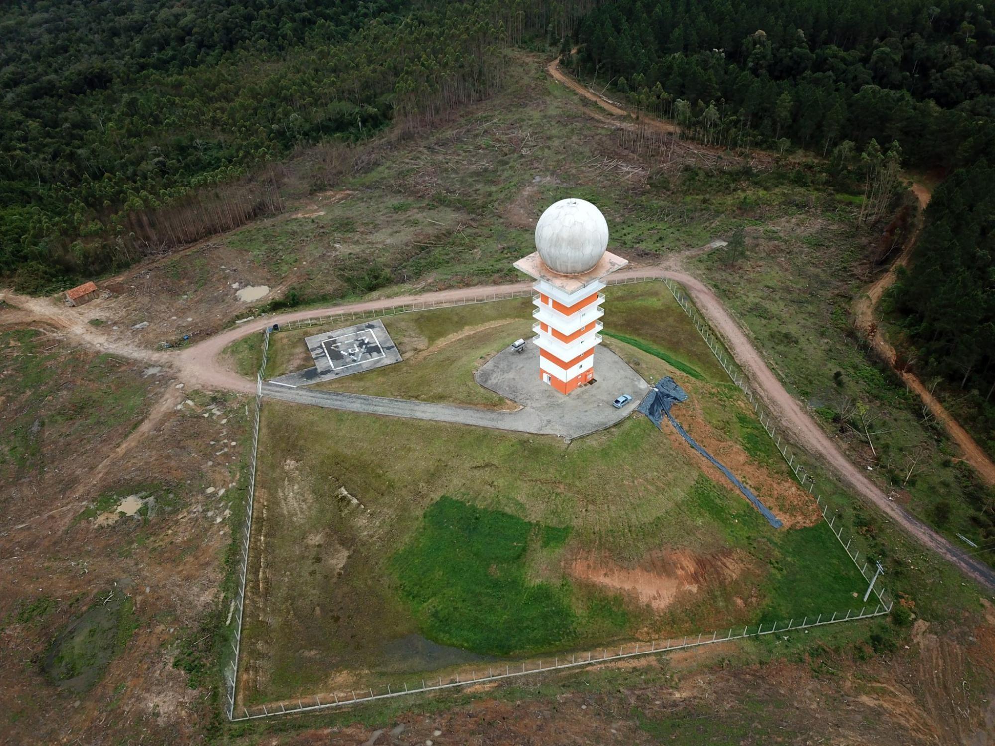 Radar meteorológico de Lontras não funciona há mais de três meses