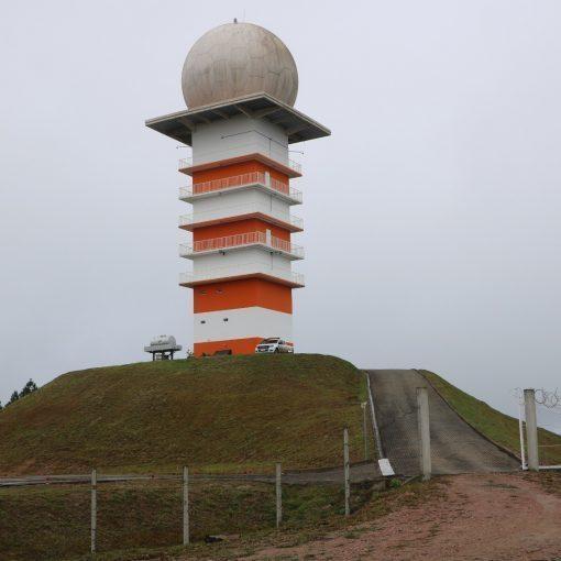 Radar meteorológico de Lontras volta a funcionar depois de meio ano