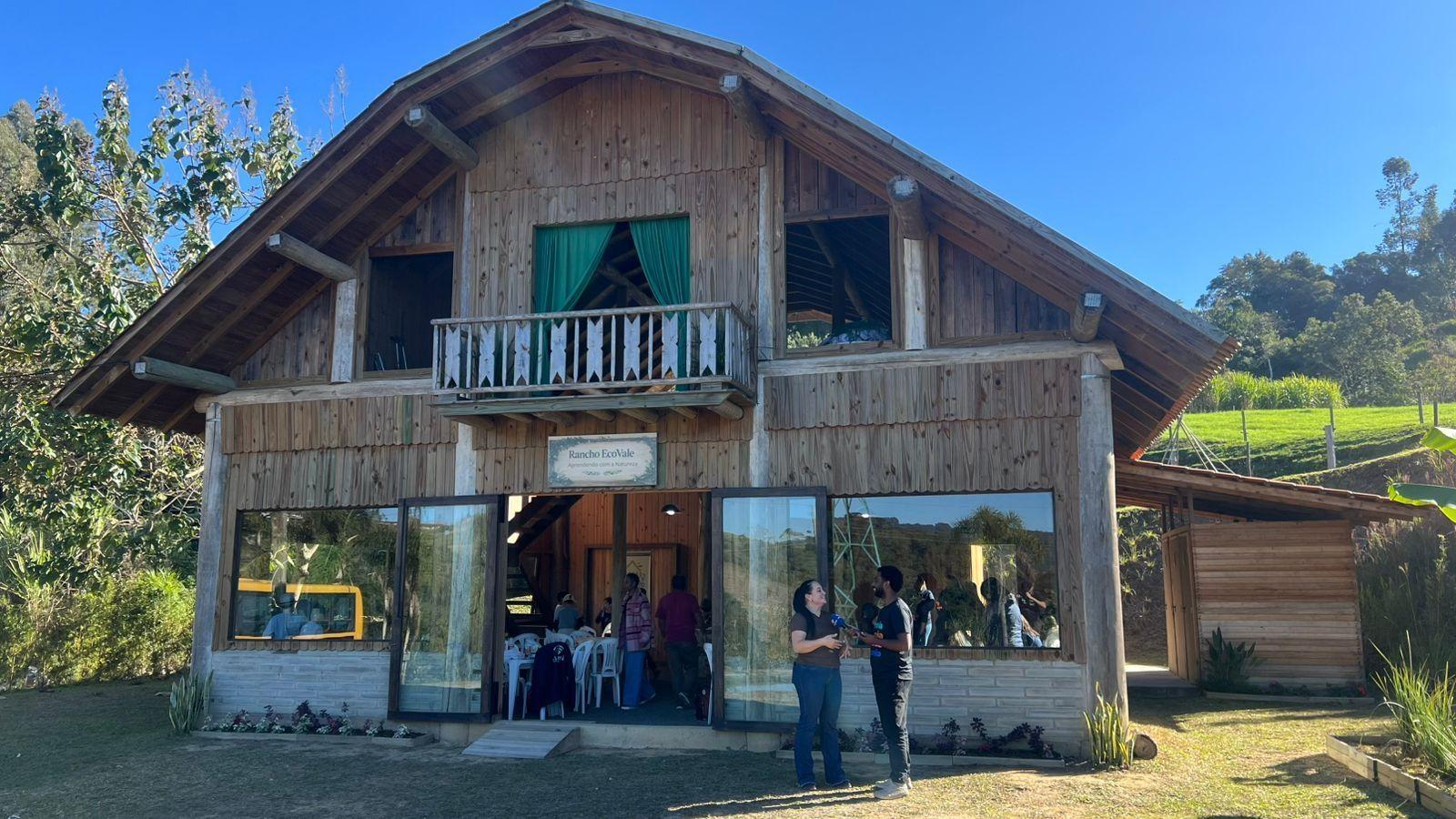 Rancho Ecovale recebe 700 crianças em projeto de educação ambiental em Chapadão do Lageado
