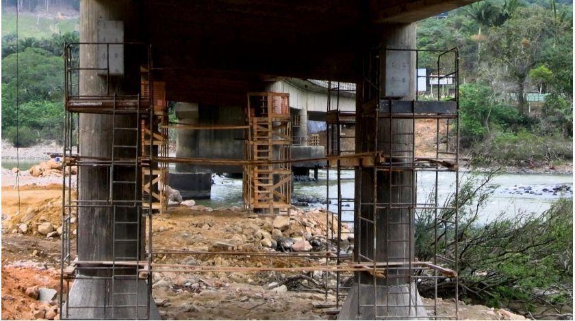 Reforma da ponte entre Ibirama e Apiúna deve ser concluída até maio de 2025