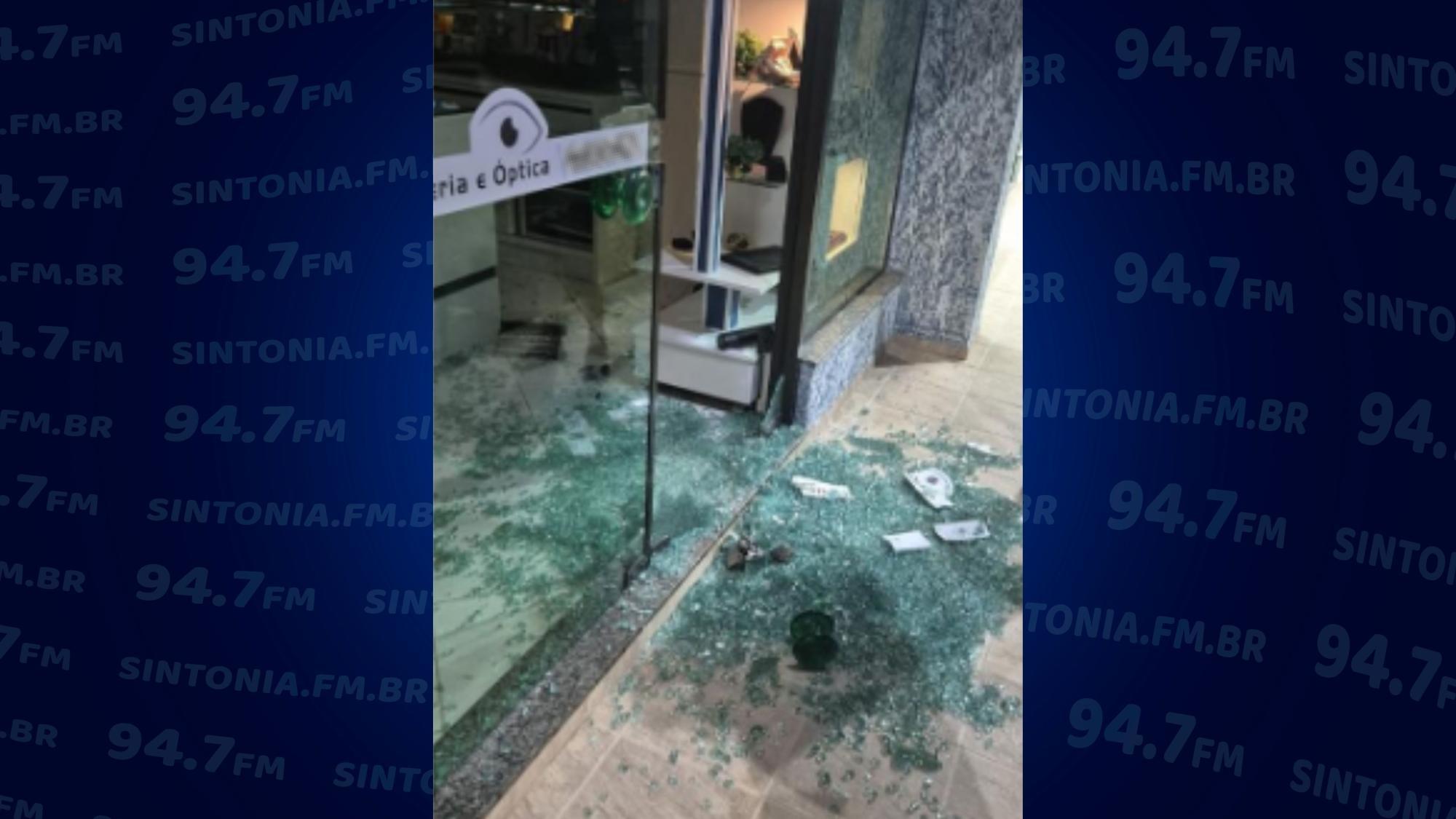 Relojoaria é arrombada e furtada em Rio do Oeste