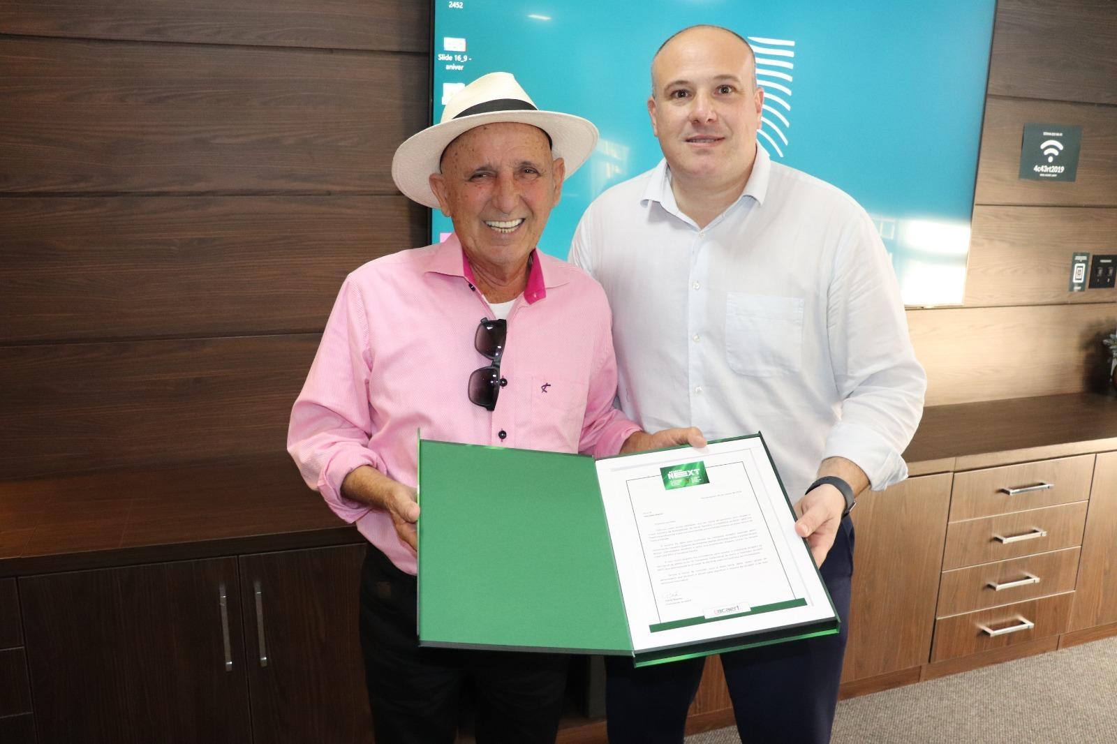 Revelado o nome da terceira personalidade para a Comenda ACAERT
