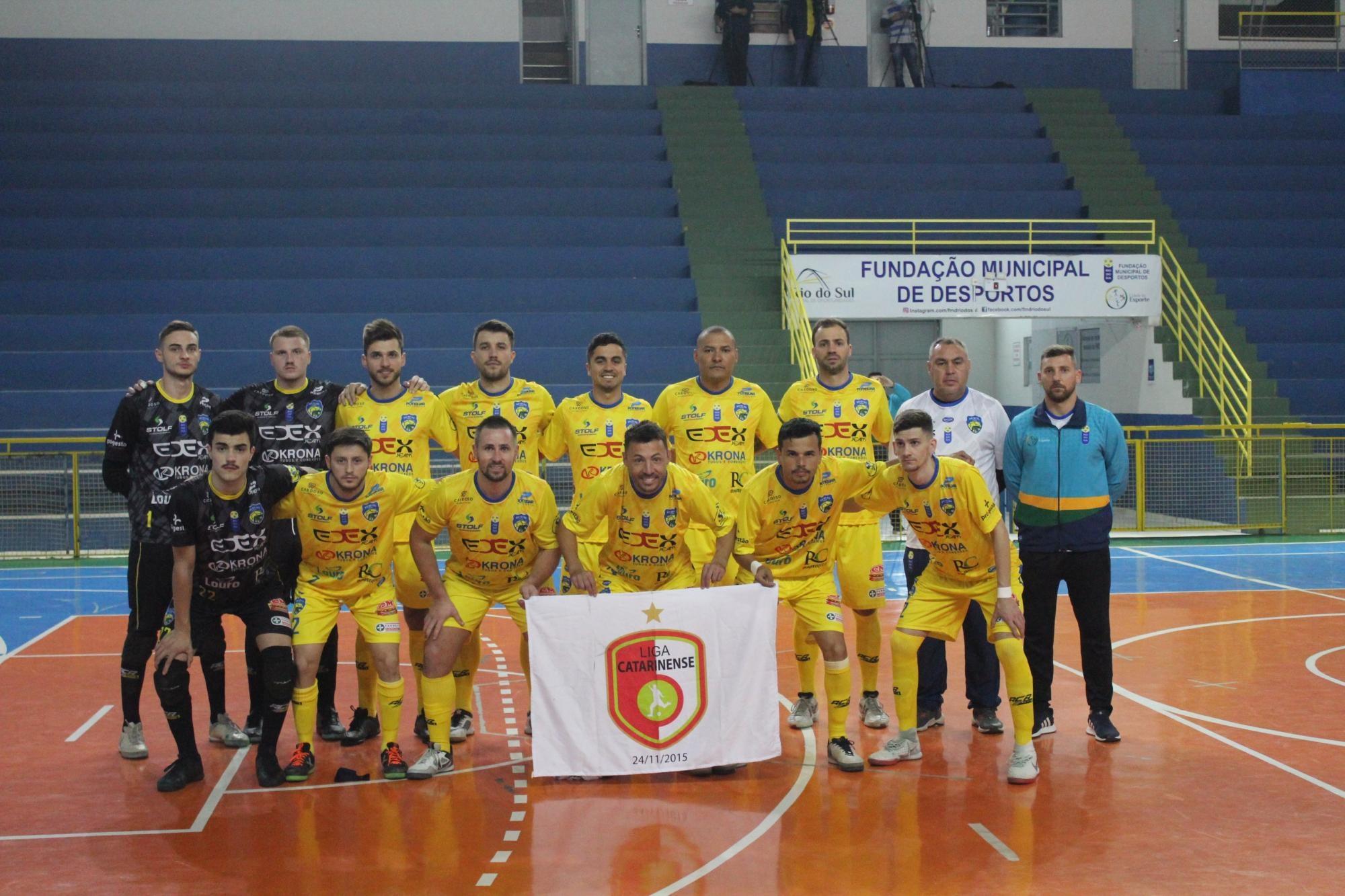 Rio do Sul vence a segunda na Liga Catarinense de Futsal