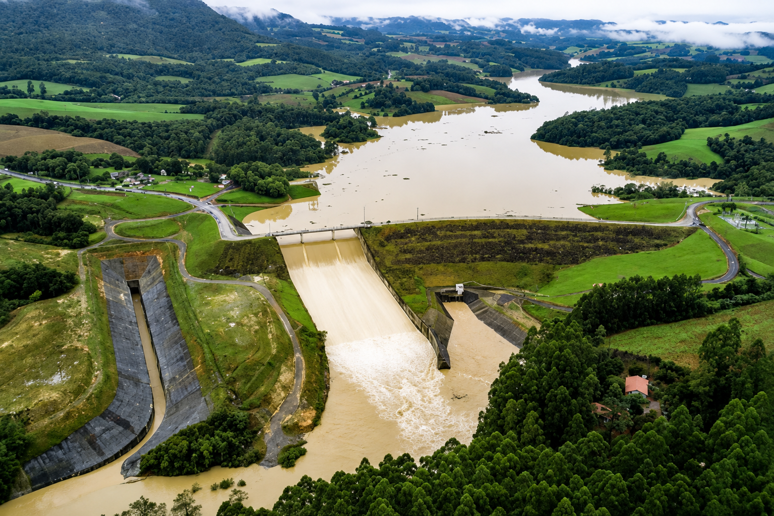 Rios podem atingir nível de emergência em Ituporanga e Rio do Sul no fim de semana