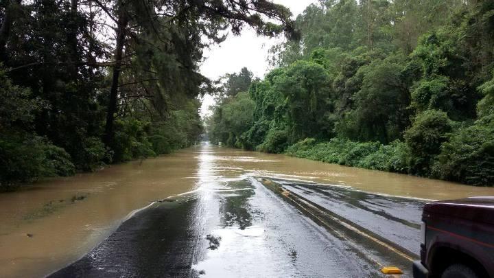 Rodovias Federais registram ocorrências devido ás chuvas  