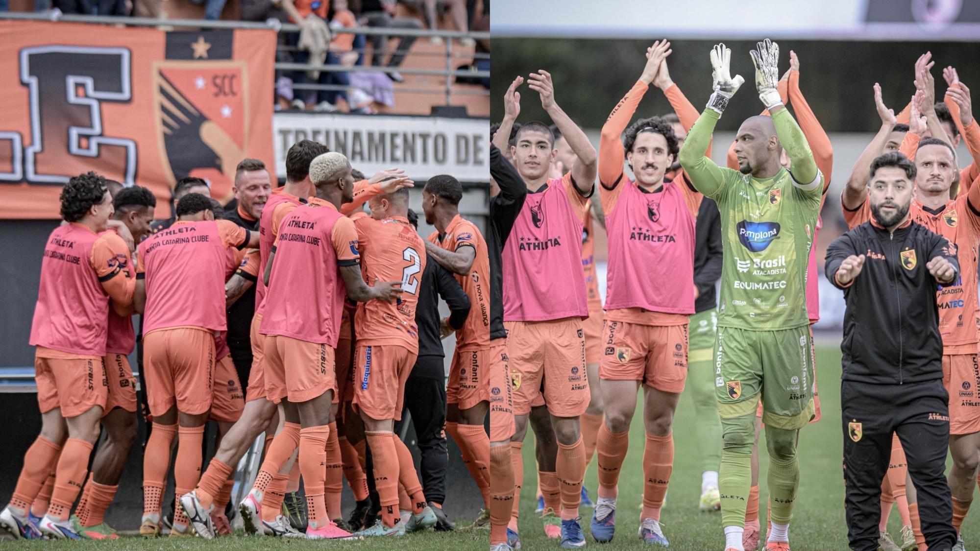 Santa Catarina Clube vence Marcílio Dias e assume liderança da Copa SC