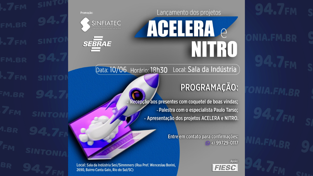 Sebrae/SC e SINFIATEC lançam projetos para impulsionar a produtividade das confecções no Alto Vale
