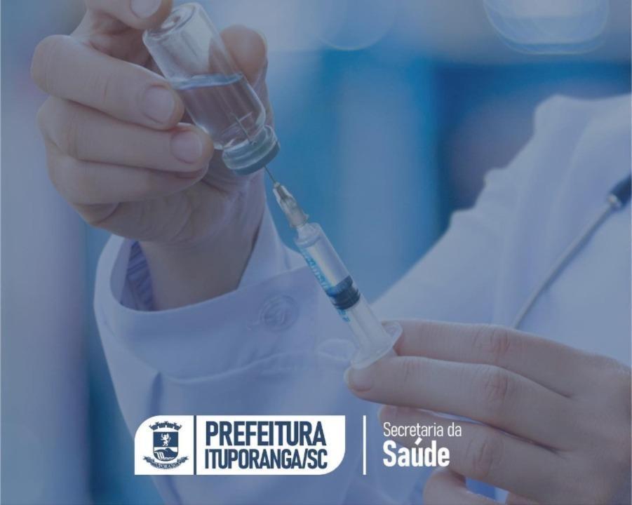 Secretaria da Saúde de Ituporanga realiza vacinação contra a gripe neste sábado (20)