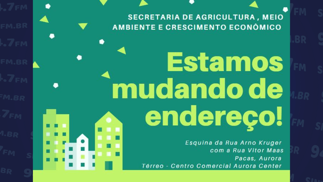 Secretaria de Agricultura de Aurora muda de endereço para melhor atender população e agricultores