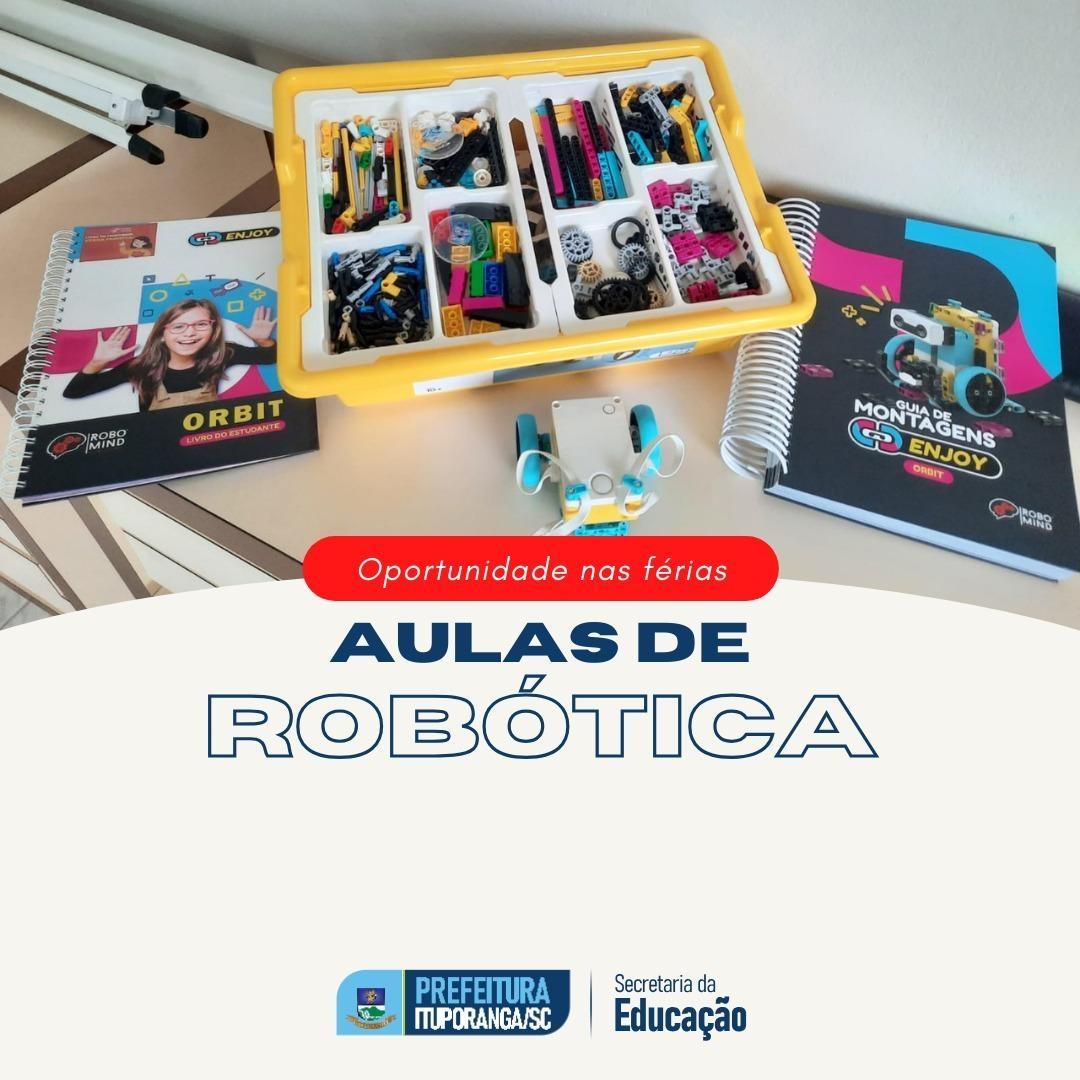 Secretaria de Educação de Ituporanga oferece aulas de robótica educacional no período das férias