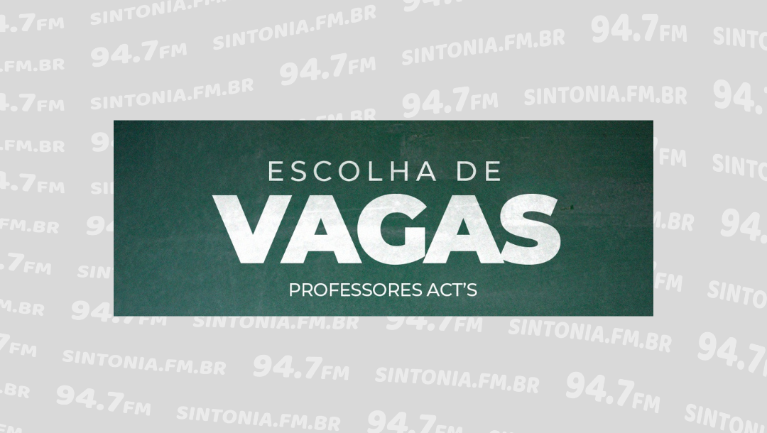 Vidal Ramos convoca professores para escolha de vagas ACT