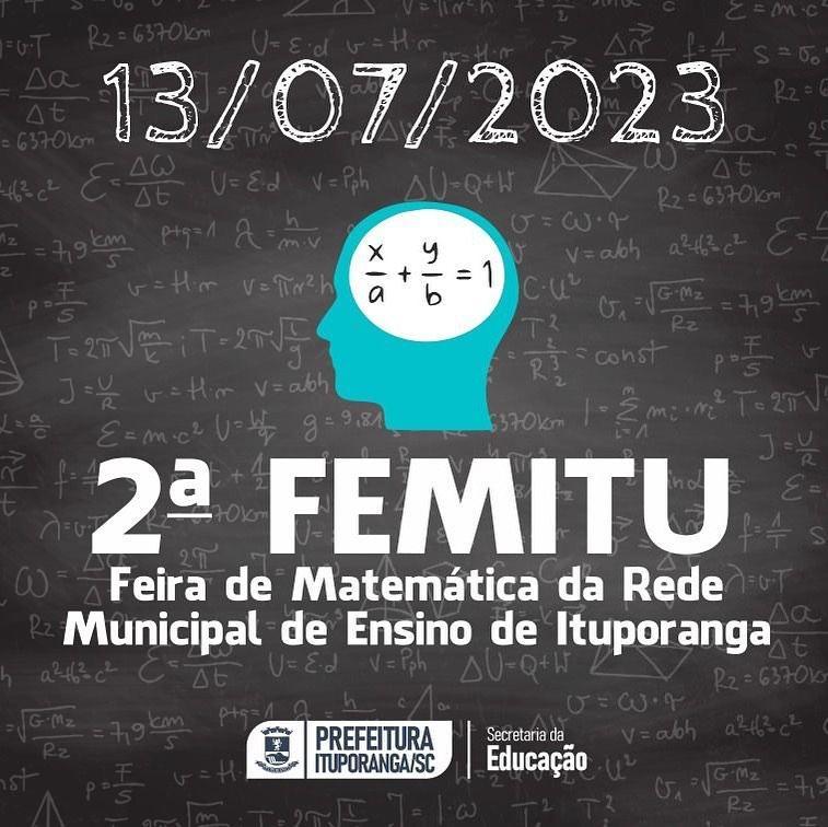 Secretaria de Educação promove a 2ª edição da Feira de Matemática em Ituporanga