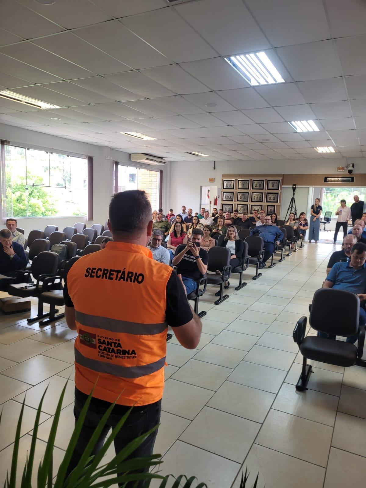 Secretaria de Infraestrutura anuncia avanços em obras aguardadas no Alto Vale
