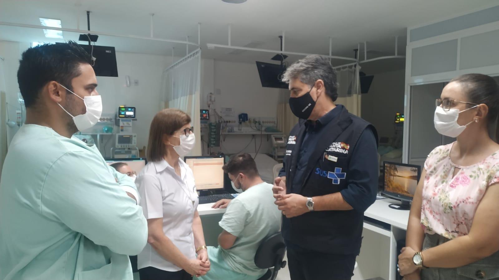Secretário de Estado da Saúde sinaliza possibilidade de liberação de recursos para construção de um novo Anexo para o Hospital Bom Jesus em Ituporanga