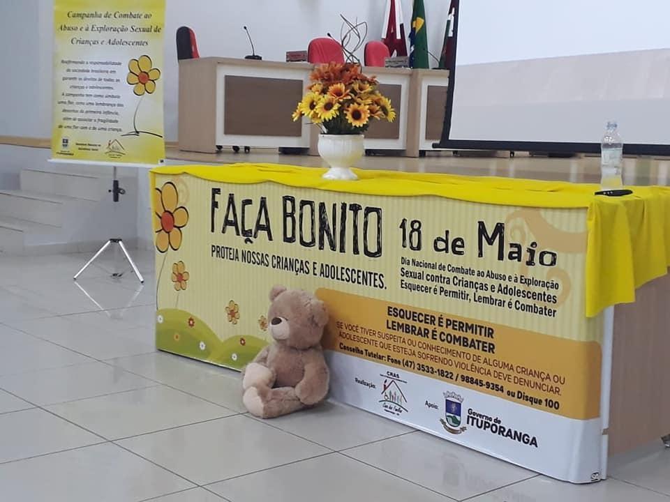 Semana foi marcada por ações contra a Exploração Sexual de Crianças e Adolescentes em Ituporanga