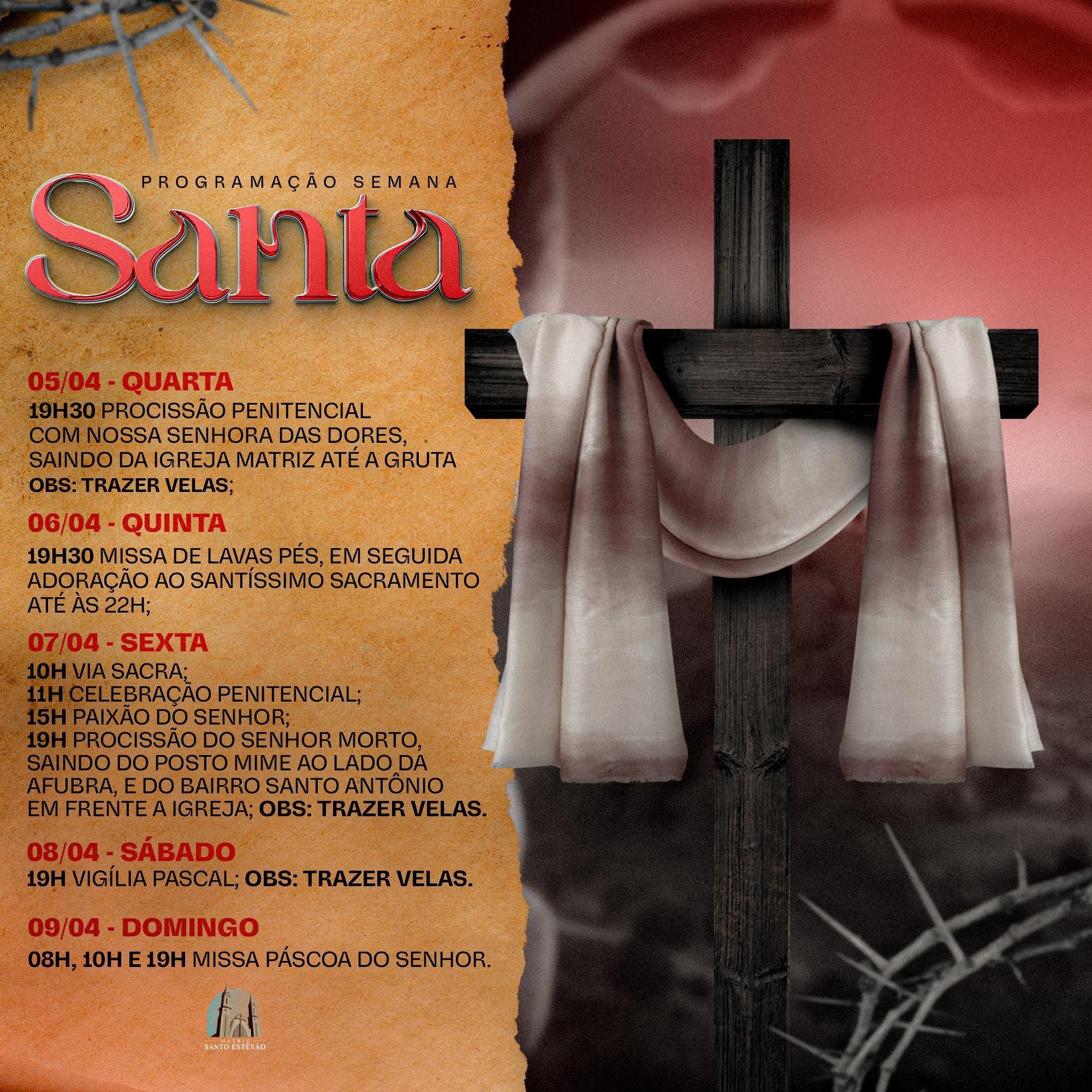 Semana Santa é marcada por tradição, fé e celebrações religiosas