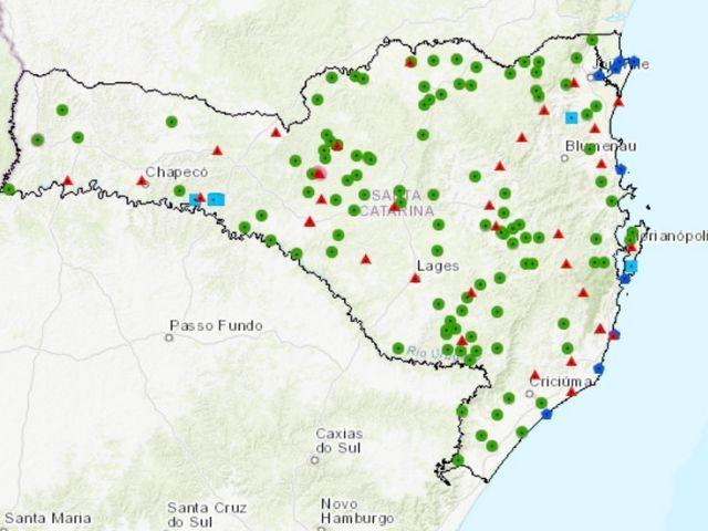 Site da Epagri/Ciram passa a oferecer download gratuito de dados meteorológicos
