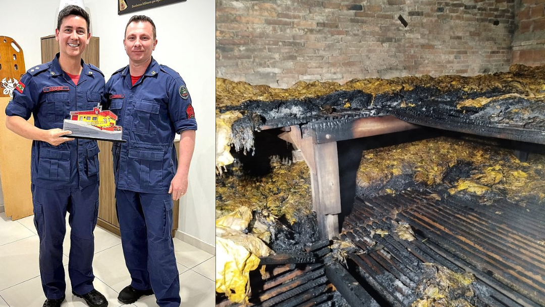 Tenente Wegner deixa o comando do Corpo de Bombeiros de Ituporanga e reforça alerta sobre incêndios em estufas de fumo
