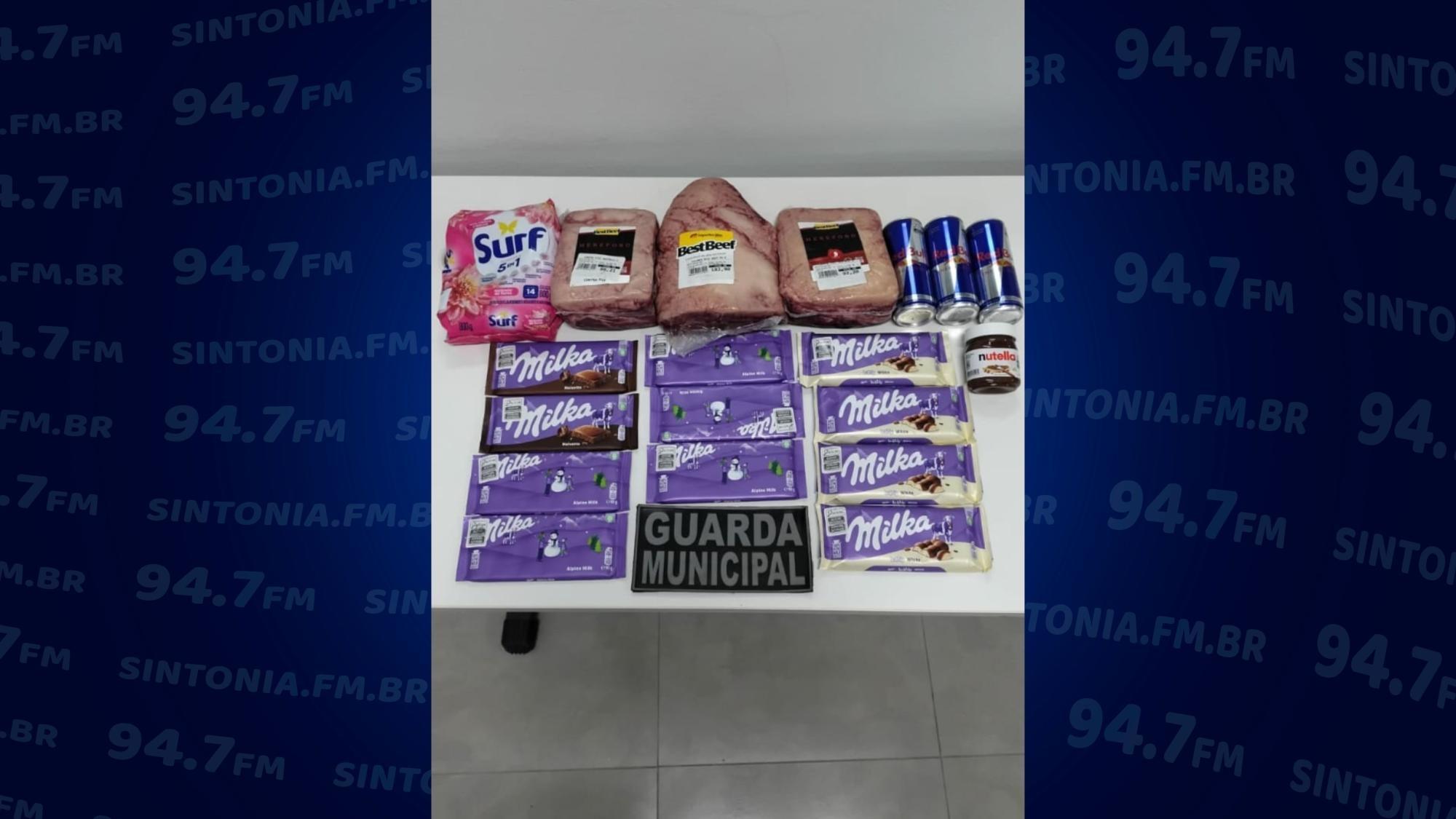 Tentativa de furto é registrada em supermercado
