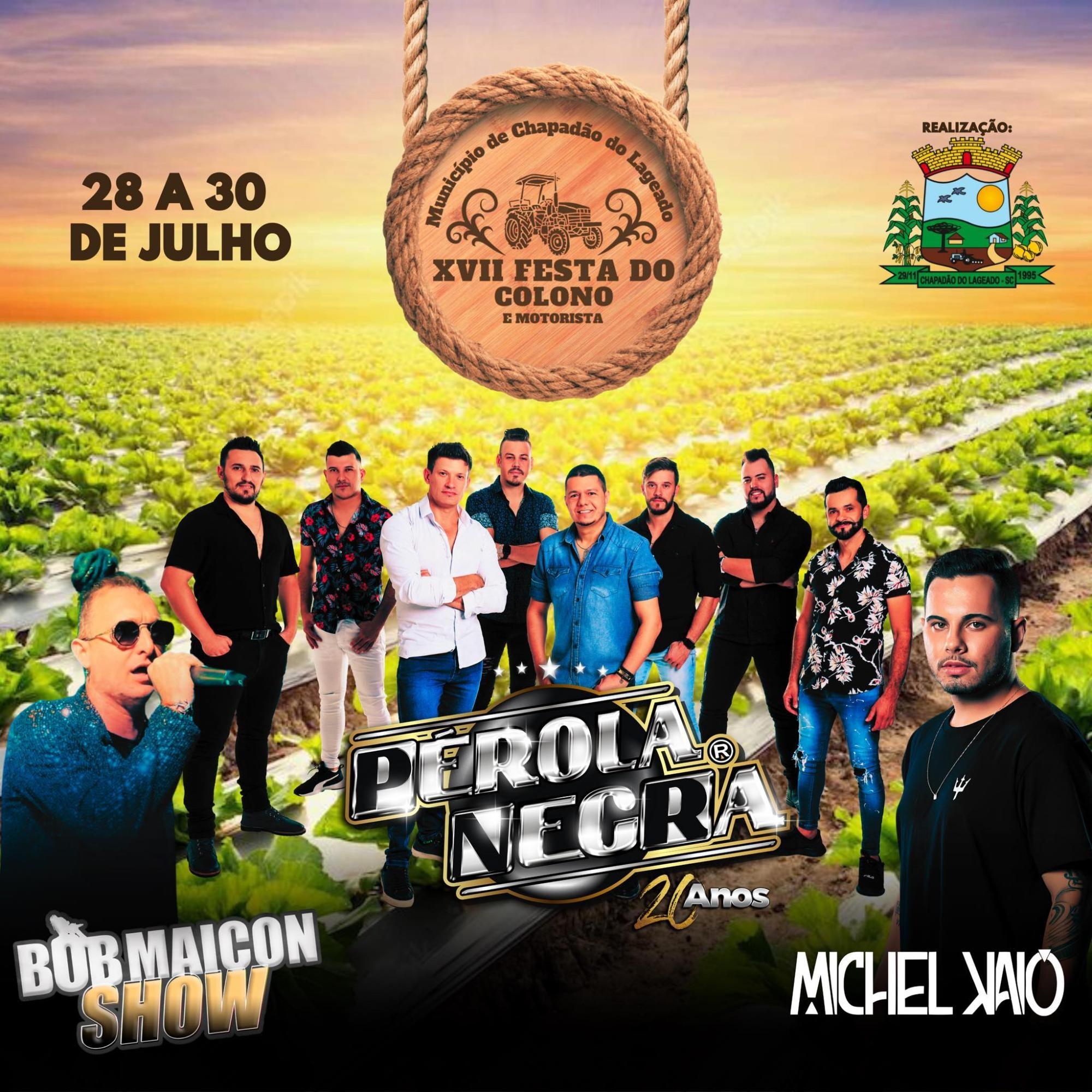 Tudo pronto para a XVII Festa do Colono e Motorista de Chapadão do Lageado
