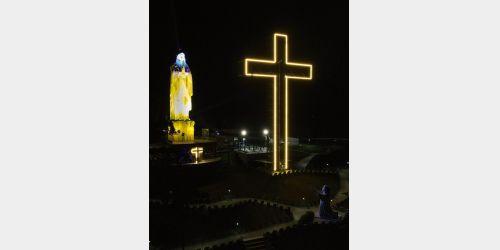 Turistas deixam depoimentos emocionados após visitarem o Santuário de Nossa Senhora de Lourdes e do Louvor