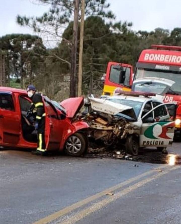 Um policial morre e dois ficam feridos em acidente nesta quinta (29)