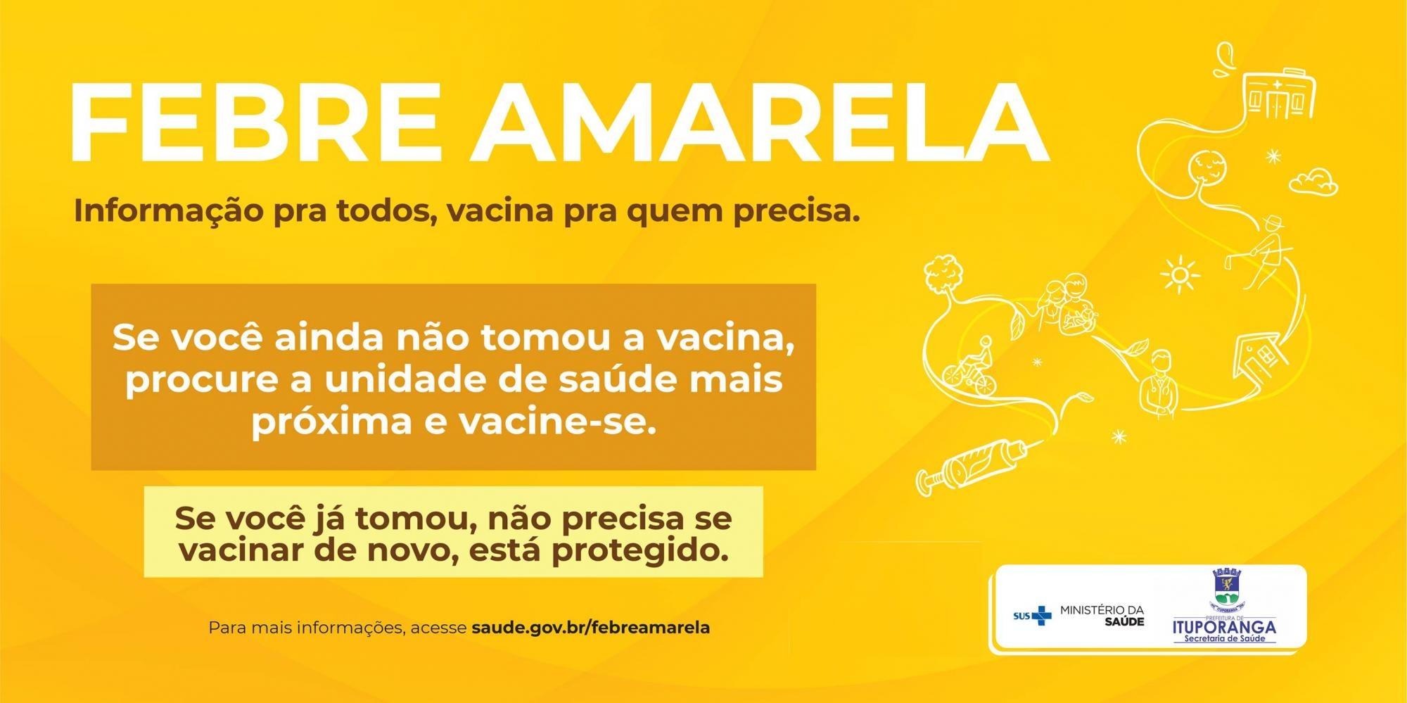 Vacinação contra a febre amarela