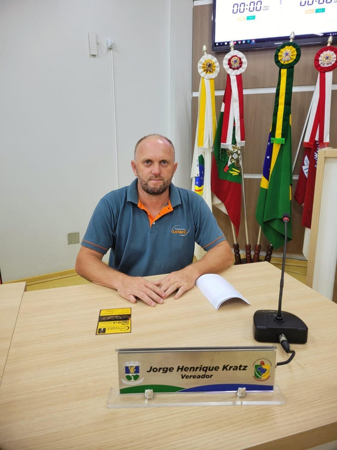 Vereador Jorge Kratz destaca as principais conquistas e trabalhos realizados durante sua legislatura