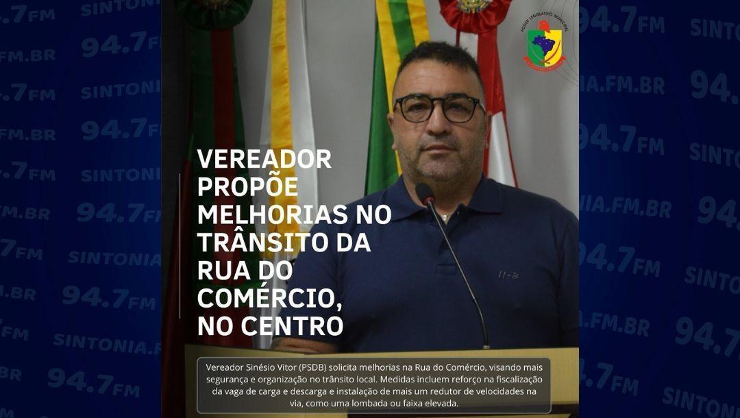 Vereador Sinésio Vitor destina mais de R$ 380 mil para melhorias em Alfredo Wagner