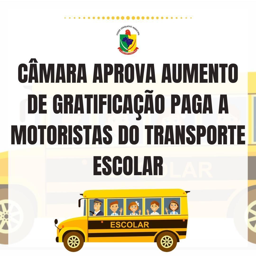 Vereadores de Alfredo Wagner aprovam aumento de gratificação aos motoristas da educação