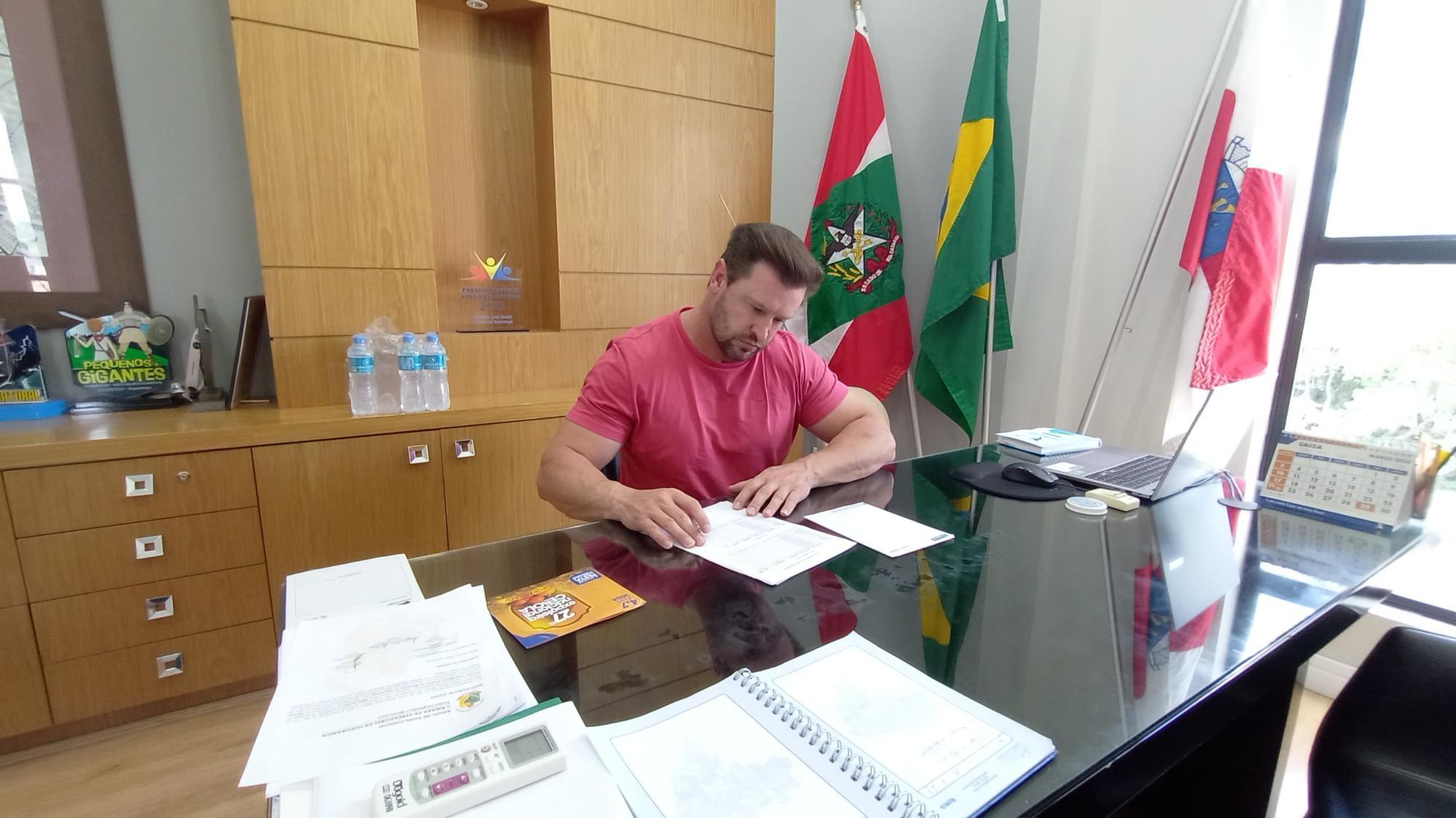Vice-Prefeito de Ituporanga Geison Kurtz  assume o executivo por sete dias