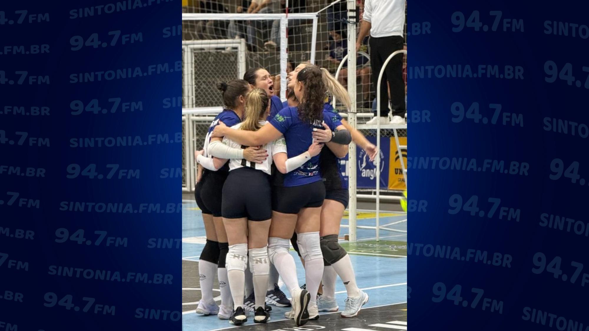 Vôlei feminino de Ituporanga estreia com duas vitórias na JIMAVI