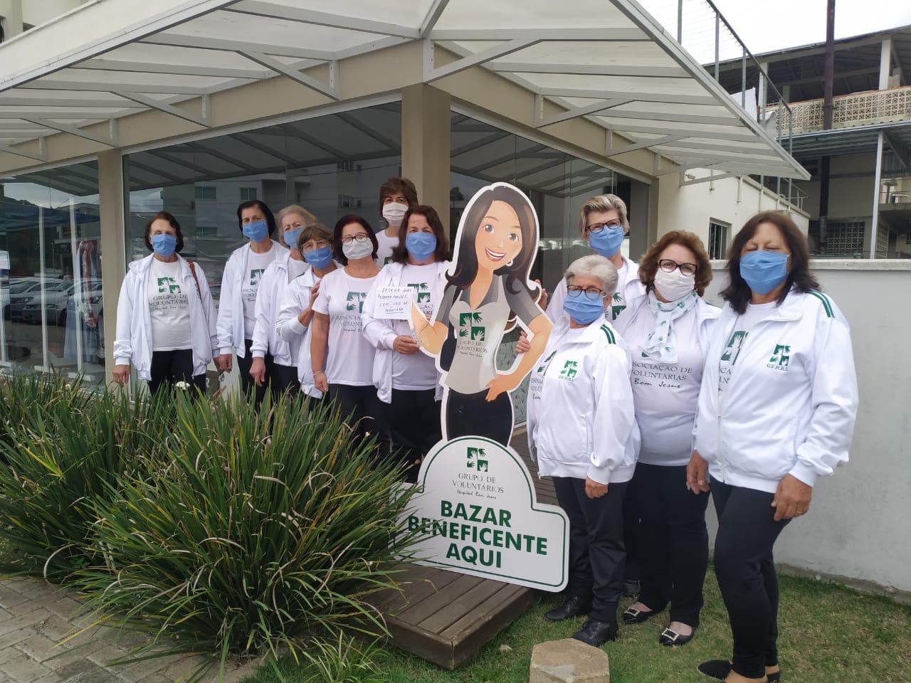 Voluntárias Bom Jesus reabrem o Bazar Beneficente em Ituporanga