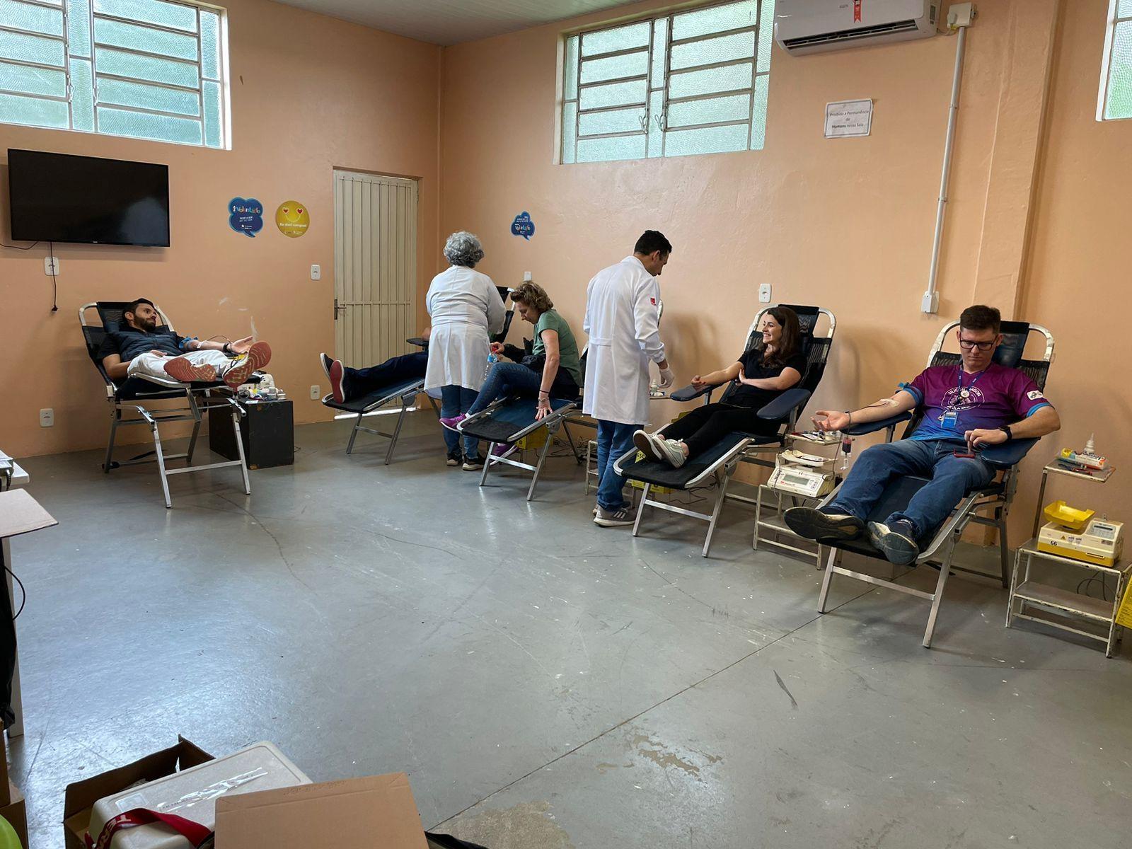 Voluntários atendem chamado e fortalecem doação de sangue em Rio do Sul