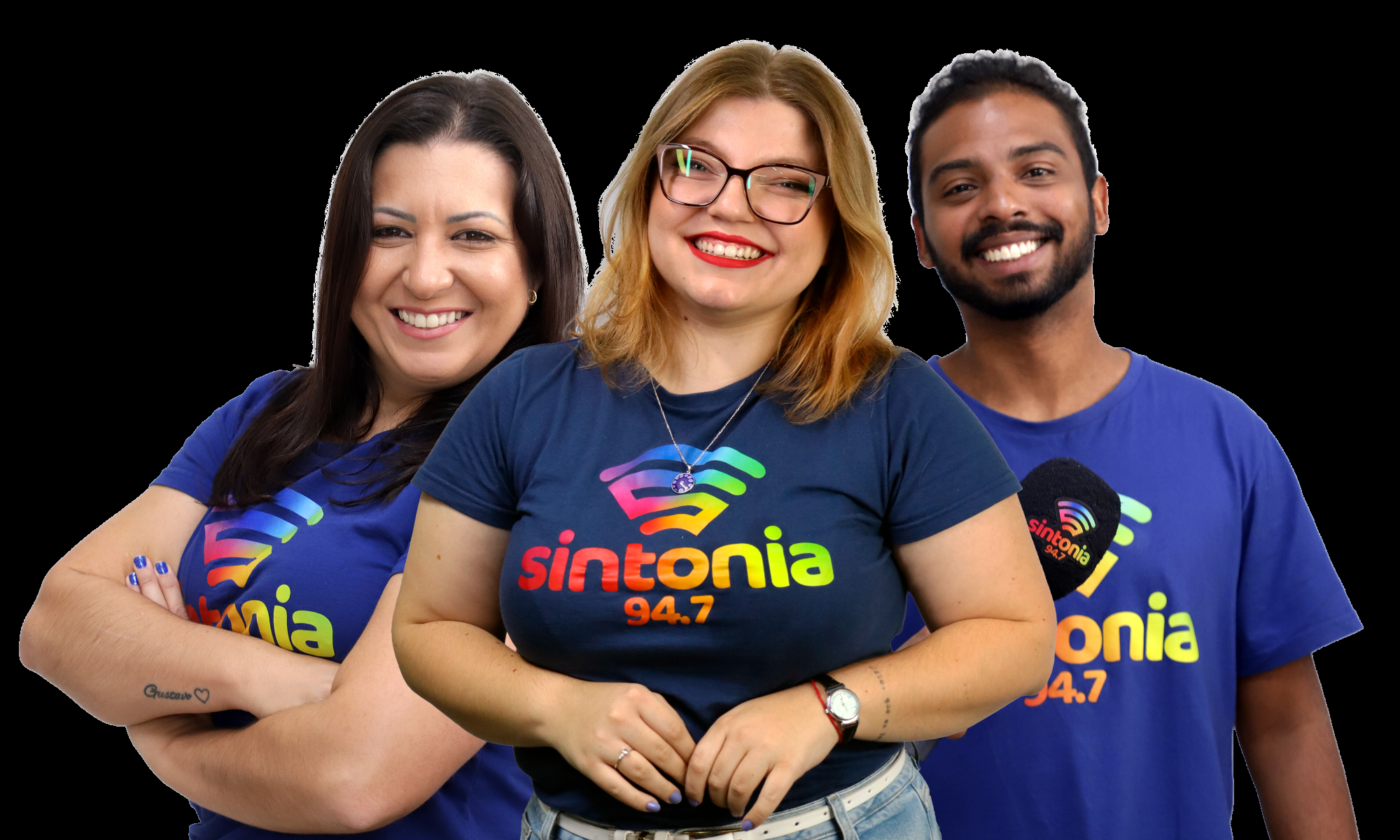 Berta Thiesen, Vanessa Montibeller e Jean Carlos