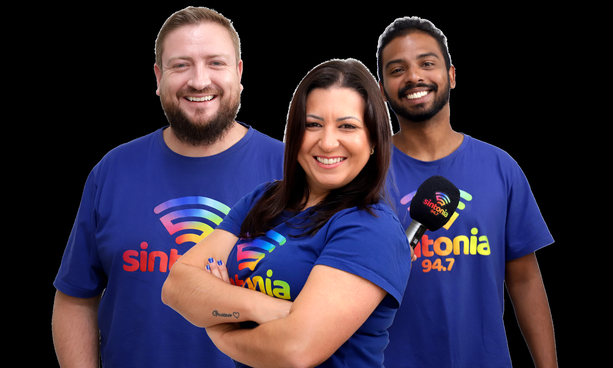 Berta Thiesen, Vanessa Montibeller e Jean Carlos